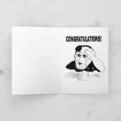 lustiger Erfolg der Werbeaktion Karte (Innenseite)