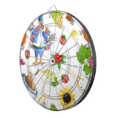 lustiger Erntedank Dartscheibe (Vorderseite rechts)