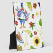 lustiger Erntedank Fotoplatte (Seite)