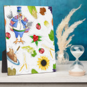 lustiger Erntedank Fotoplatte (Seite)