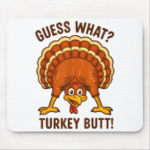 Lustiger Erntedank Kinder Witz Meme Errate Was Put Mousepad (Vorne)