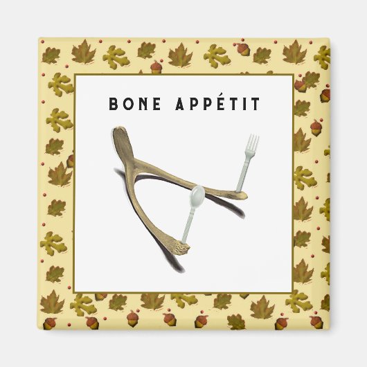 lustiger Erntedank Magnet (Vorne)