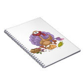 lustiger Erntedank Notizblock (Rechte Seite)