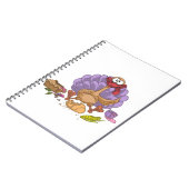 lustiger Erntedank Notizblock (Linke Seite)