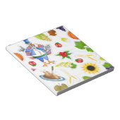 lustiger Erntedank Notizblock (angewinkelt)