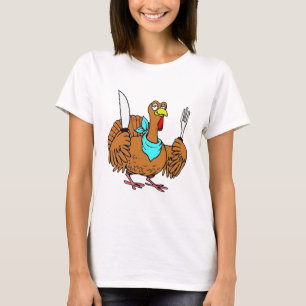 Lustiger Erntedank-Truthahn T-Shirt