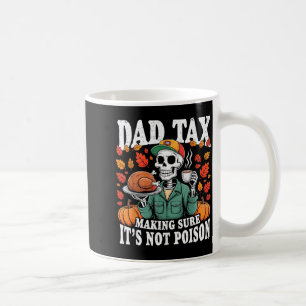 Lustiger Erntedank-Vater-Steuer-Skelett-Truthahn-T Kaffeetasse