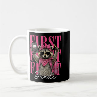 Lustiger Erstklässler Fvibesl Waschbär Zurück zur Kaffeetasse