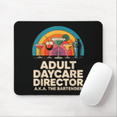 Lustiger Erwachsenentagesstättenleiter aka Der Bar Mousepad (Mit Mouse)