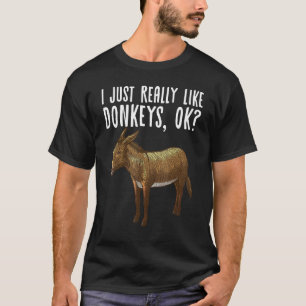 Lustiger Esel für Männer Frauen Maultier Tier Land T-Shirt