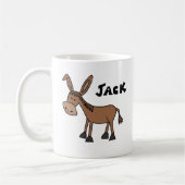 Lustiger Esel genannt Jack Kaffeetasse (Links)