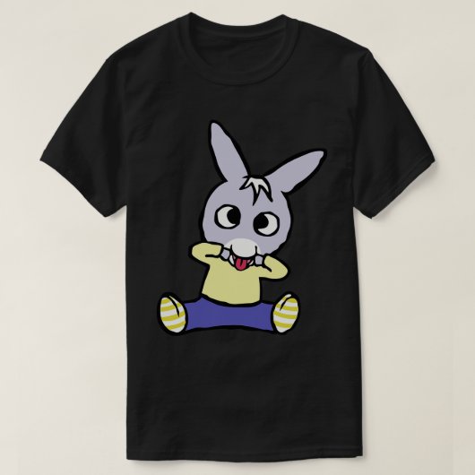 lustiger Esel T-Shirt (Design vorne)