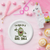 Lustiger Essiggurken-Party-Papier-Teller Pappteller (Party)