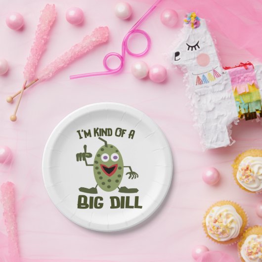 Lustiger Essiggurken-Party-Papier-Teller Pappteller (Party)