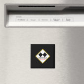 Lustiger extrem schwieriger Double-Black-Diamond-S Magnet (In Situ (Geschirrspüler))