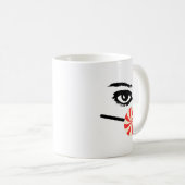 Lustiger Eye Candy Becher für Männer Kaffeetasse (VorderseiteRechts)