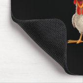 Lustiger F-Awk-F Hühner F-Caw-F Hahn Wortspiel Ret Mousepad (Ecke)