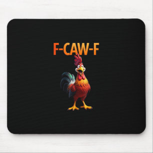 Lustiger F-Caw-F-Huhn F-Caw-F-Huhn Gothic Vinta Mousepad