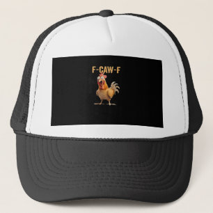 Lustiger F-Caw-F-Huhn F-Caw-F-Huhn Lustig Trendig Truckerkappe