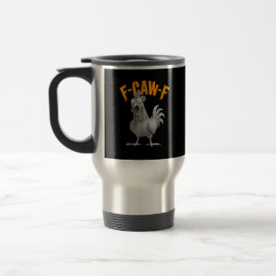 Lustiger F-Caw-F-Huhn F-Caw-F-Huhn Retro-Klassiker Reisebecher
