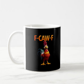 Lustiger F Caw F Huhn Gothic Vintage-Stil Kaffeetasse