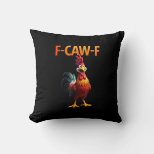 Lustiger F Caw F Huhn Gothic Vintage-Stil Kissen