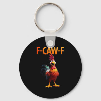 Lustiger F Caw F Huhn Gothic Vintage Stil Schlüsselanhänger