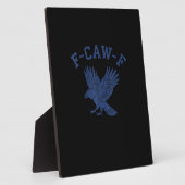 Lustiger F-Caw-F-Krabe Fotoplatte (Seite)