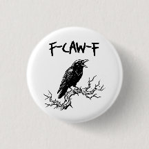 Lustiger F-Caw-F-Krähe-Rabe-Wortwitz