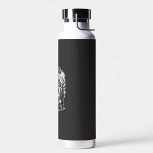 Lustiger F Krächz F Rabe Halloween Trinkflasche