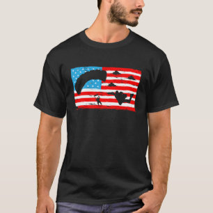 Lustiger Fallschirmsprung Fallschirm Fallschirmspr T-Shirt