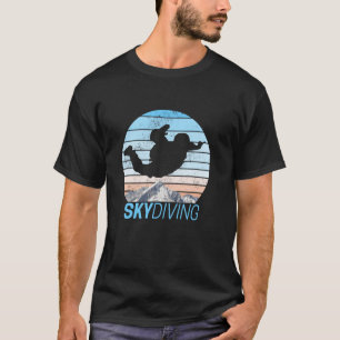 Lustiger Fallschirmsprung Vintage Fallschirmspring T-Shirt