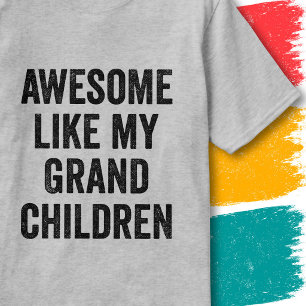 Lustiger Familienzitat Großartig Wie Meine Enkelki T-Shirt