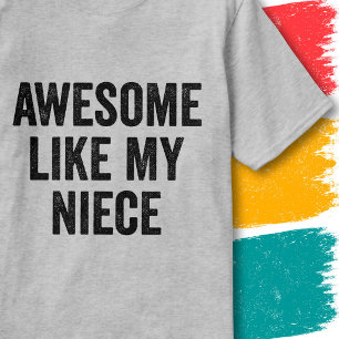 Lustiger Familienzitat Vintage Awesome wie meine N T-Shirt