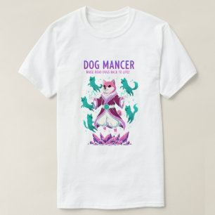 Lustiger Fantasy-Zauberer Shiba Inu Haustier Magi T-Shirt