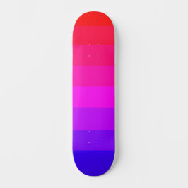 Lustiger Farbverlauf mit Ombre-Effekt  Skateboard