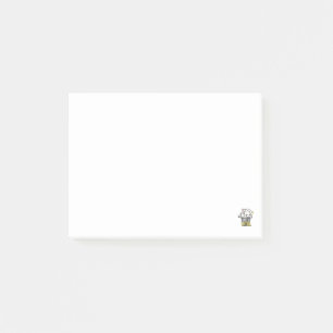 Lustiger fauler Hase Ich werde es später machen Sü Post-it Klebezettel