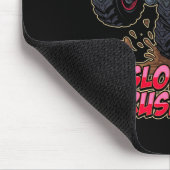 Lustiger Faultier-LKW-Monster-Valentin Langsam Abe Mousepad (Ecke)