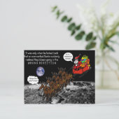 Lustiger Feiertagspostkarte (Stehend Vorderseite)