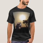 Lustiger Fernlastfahrer T-Shirt (Vorderseite)