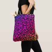 Lustiger fetter 90er-Flashback-Regenbogen-Leoparde Tasche (Von Nahem)