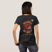 Lustiger Feuerwehrmann 4. Juli T-Shirt