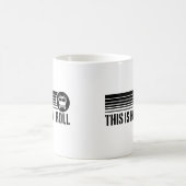Lustiger Feuerwehrmann Kaffeetasse (Mittel)