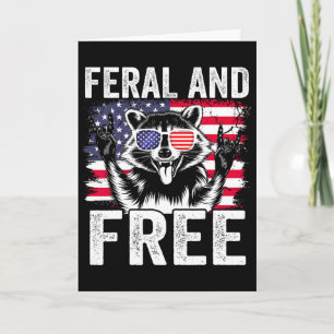 Lustiger Feuerwerksdirektor Bigfoot 4. Juli USA F Karte