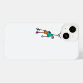 Lustiger Fido Dido Hängend-Charakter Case-Mate iPhone Hülle (Rückseite (Horizontal))