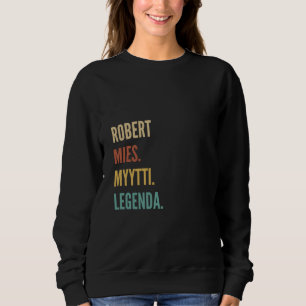Lustiger finnischer Vorname-Entwurf - Robert Sweatshirt