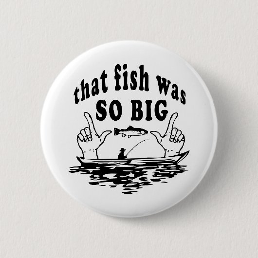 lustiger Fisch Button (Vorderseite)
