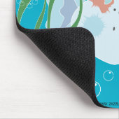 Lustiger Fisch Mousepad (Ecke)