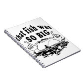 lustiger Fisch Notizblock (Rechte Seite)