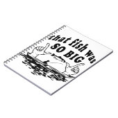 lustiger Fisch Notizblock (Linke Seite)